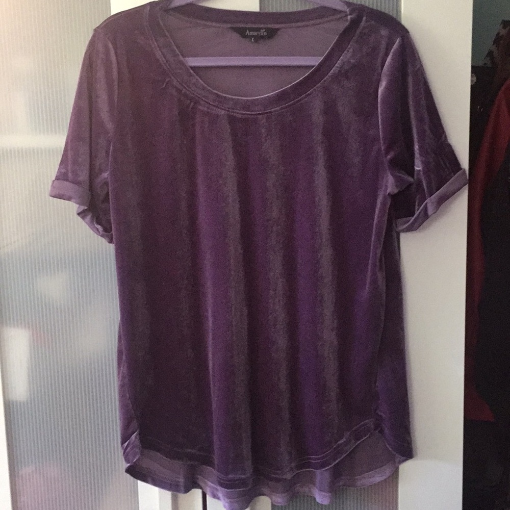NWOT Velvet relaxed fit top